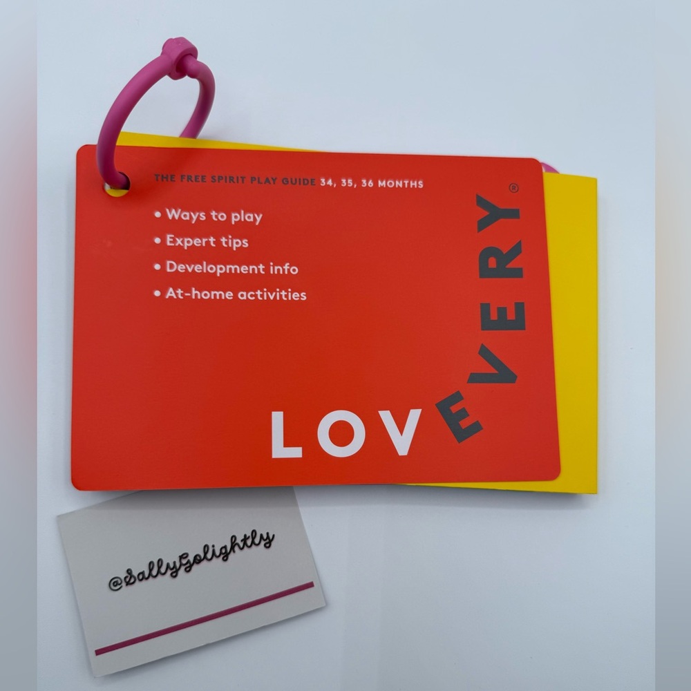 LOVEVERY The Free Spirit Playguide (34, 35, 36 Months)